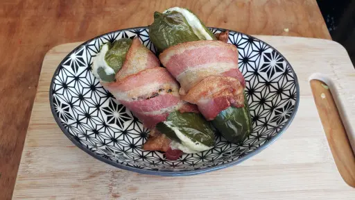 Bacon Wrapped Cream Cheese Jalapenos